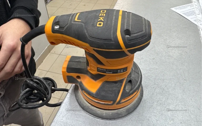 Эксцентриковая шлифмашина сетевая DEKO DKG400-125