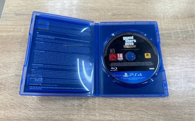 Sony PlayStation  диск PS4 GTA Trilogy