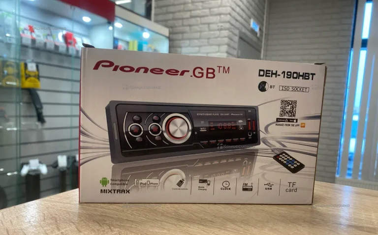 Автомагнитола  pioneer deh-190hbt