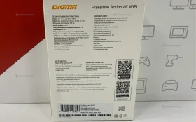 Купить Видеорегистратор  Digma FreeDrive Action 4K Wi-Fi б/у , в Рязань Цена:990рублей