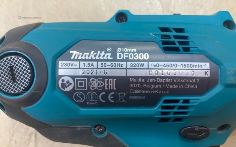 Сетевая дрель-шуруповерт Makita DF0300