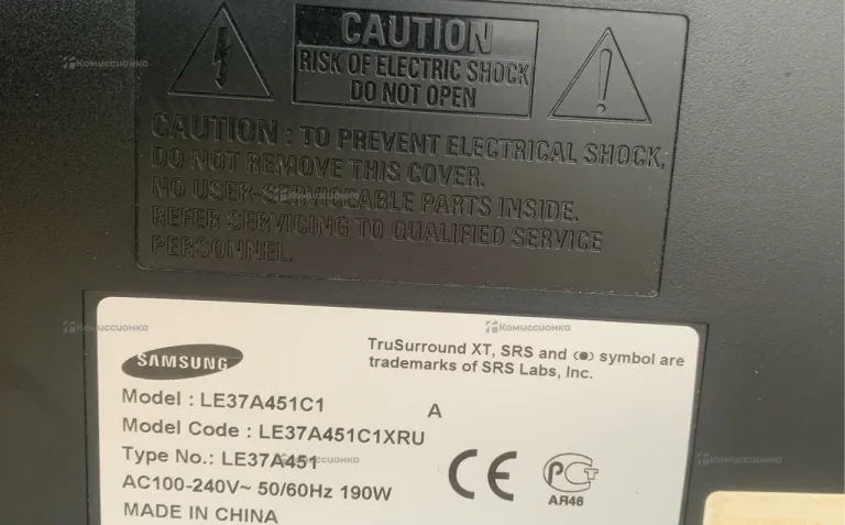 Телевизор Samsung le37a451c1