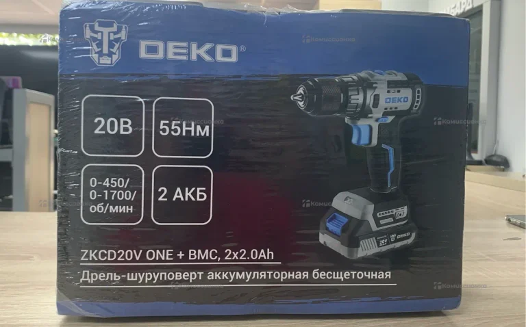Дрель-шуруповерт аккумуляторная DEKO ZKCD20V