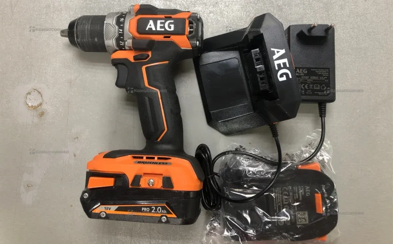 Аккумуляторная дрель-шуруповерт AEG BS18SBL