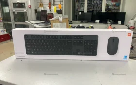 Клавиатура и мышь Xiaomi Mi Wireless Keyboard and Mouse Combo ENG WXJS01YM Русские буквы (черный)
