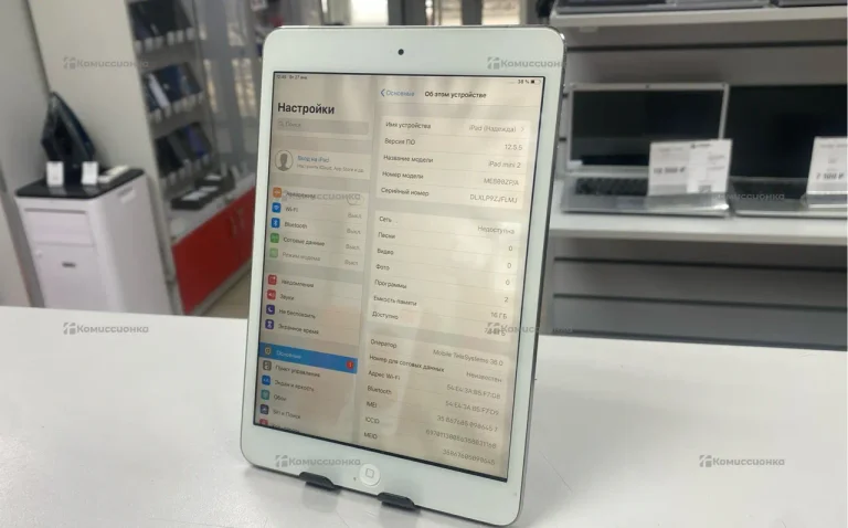 Планшет Apple iPad mini 2 128Gb Wi-Fi + Cellular