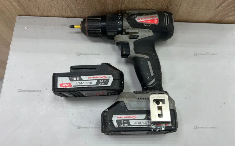 Дрель-шуруповерт Интерскол ДА-13/18М2