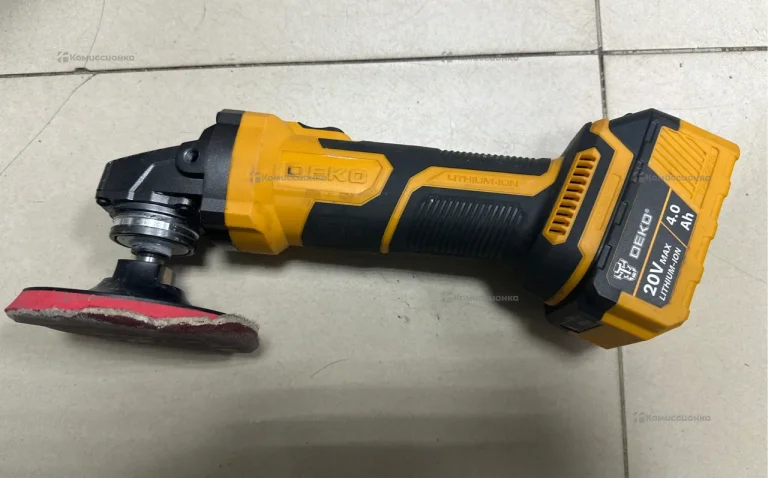 Аккумуляторная УШМ DEKO DKAG20-125