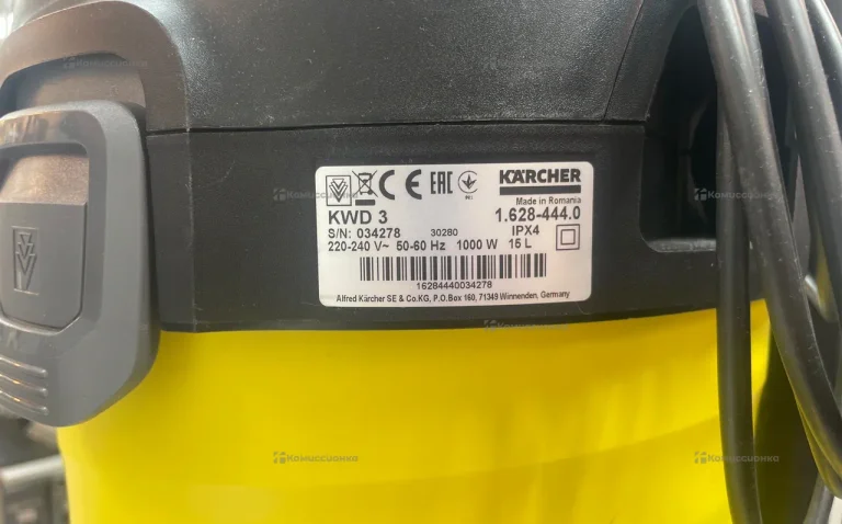 Пылесос  строительный karcher kWD 3