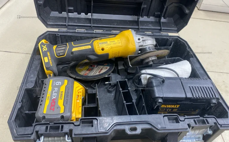 Аккумуляторная УШМ DeWalt DCG405