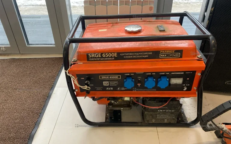 Бензиновая электростанция PATRIOT SRGE 6500