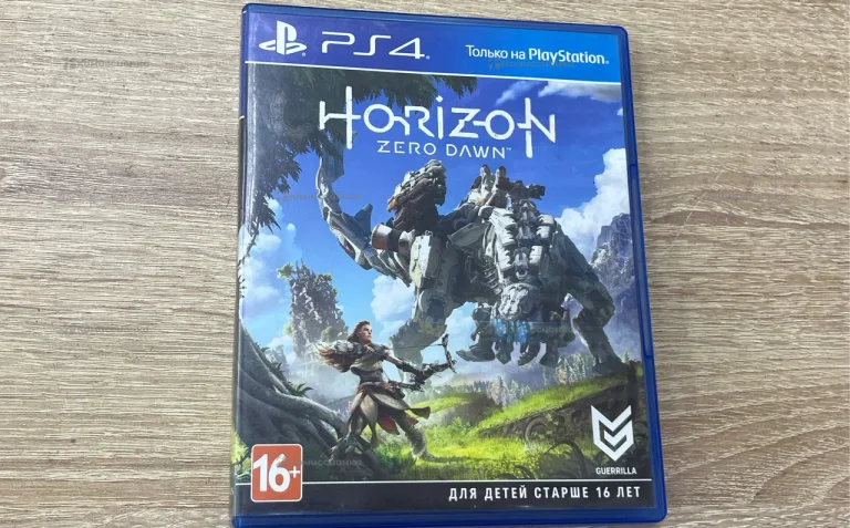 диск ps4 horizon zero dawn