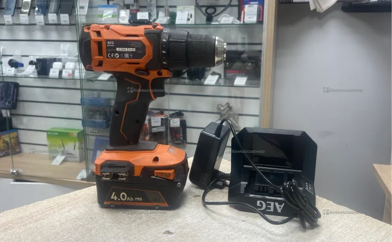 Аккумуляторная дрель-шуруповерт AEG BS18G4