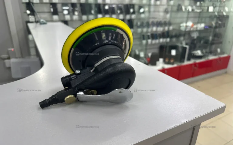 полировочная машинка синяя