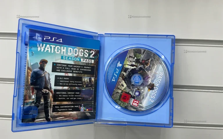 PS4. PS4 диск Watch dogs2