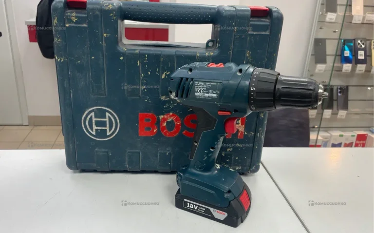 Дрель-шуруповерт Bosch GSR 1800-LI 1.5Ah x2 Case S