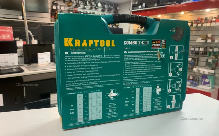 заклепочник Kraftool combo 2 m10