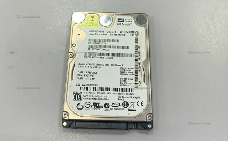 Жесткий диск WD Scorpio