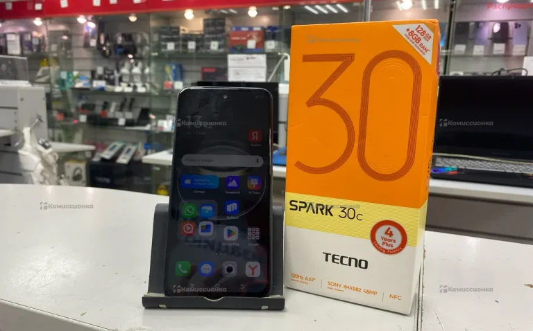 Tecno Spark 30C 4/128 ГБ