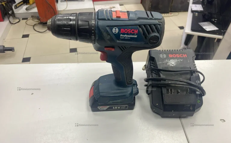 шуруповерт Bosh gsr 180 li