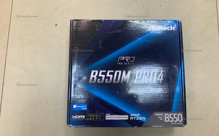 Материнская плата ASRock B550M Pro4