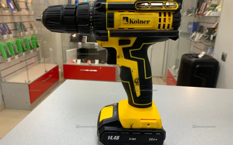 Аккумуляторная дрель-шуруповерт Kolner KCD14,4/2-2
