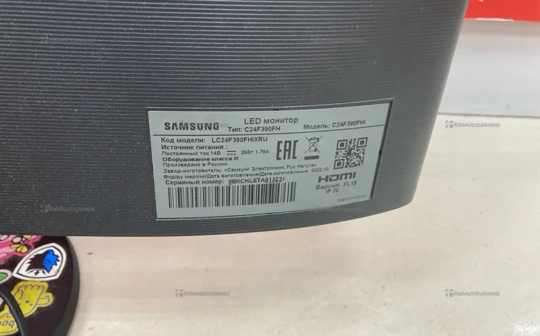 Монитор Samsung C24F390FHI