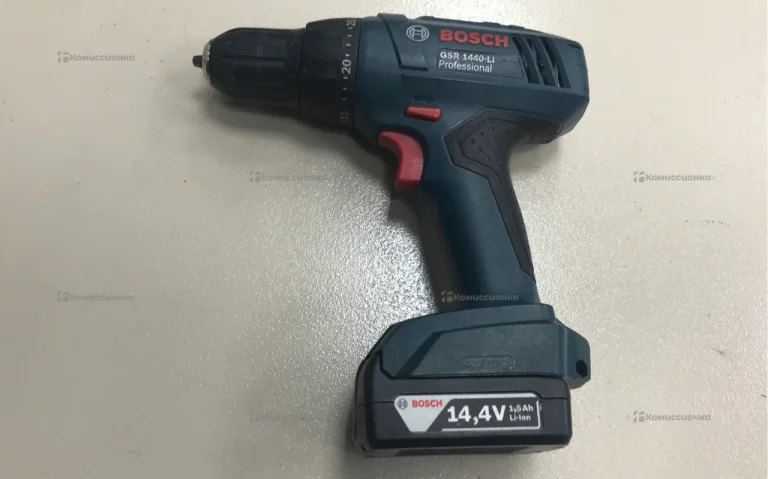 Дрель-шуруповерт Bosch GSR 1440-LI 1.3Ah x2 Case