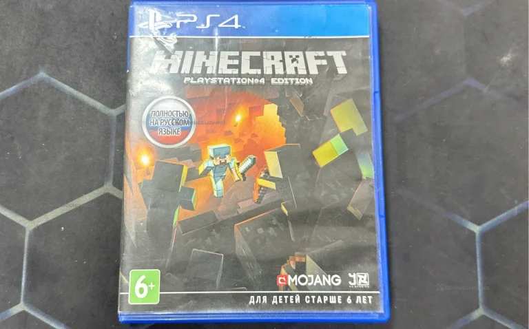 PS4. Диск Minecraft
