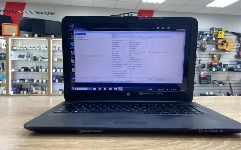 ноутбук HP 15 celeron