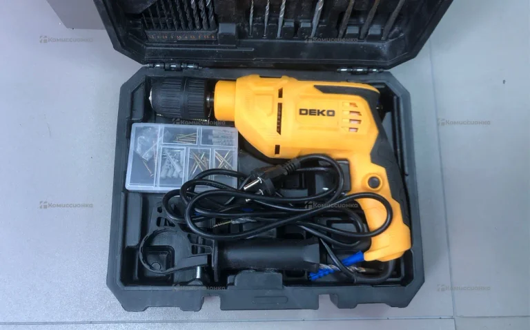 Дрель ударная DEKO DKID600W