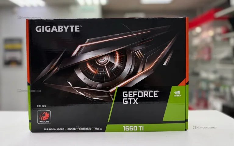 Видеокарта Gigabyte GTX 1660 TI 6ГБ