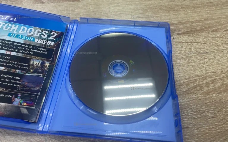 PS4.  Диск watch dogs 2