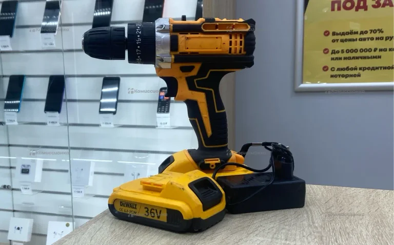 аккумуляторный шуруповерт Dewalt 36V реплика