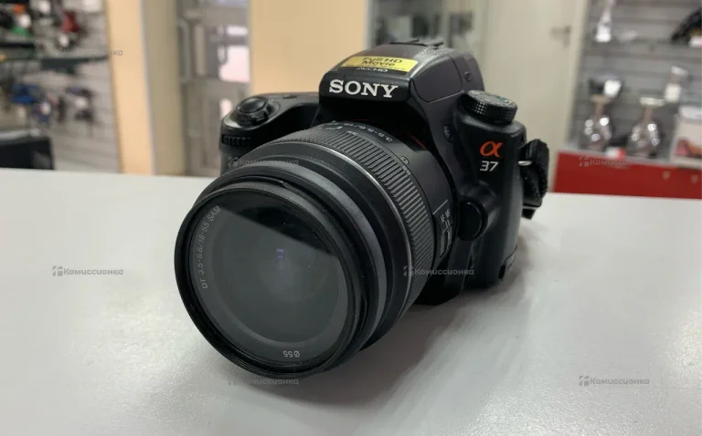 Фотоаппарат  Sony SLT-A37  SAL1855