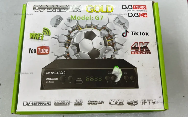 Цифровая ТВ приставка  openbox gold