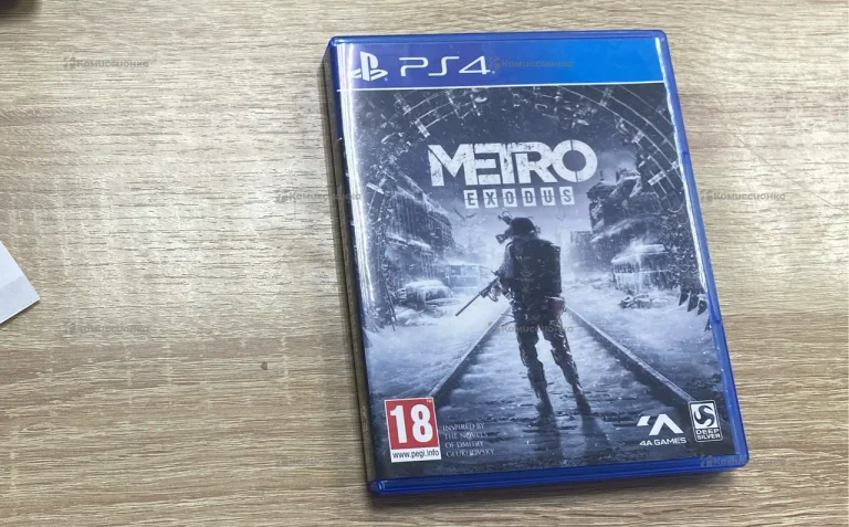 PS4 диск. Metro exodus