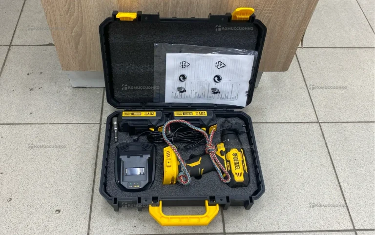 Аккумуляторная дрель шуруповёрт DENZEL CDQ-20