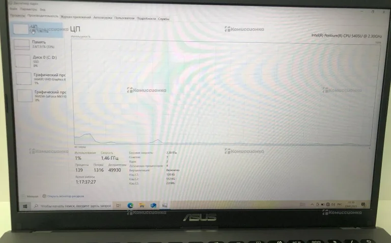 Ноутбук  ASUS laptop F509F
