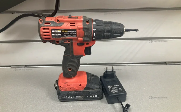 Шуруповерт промо бда-18-п