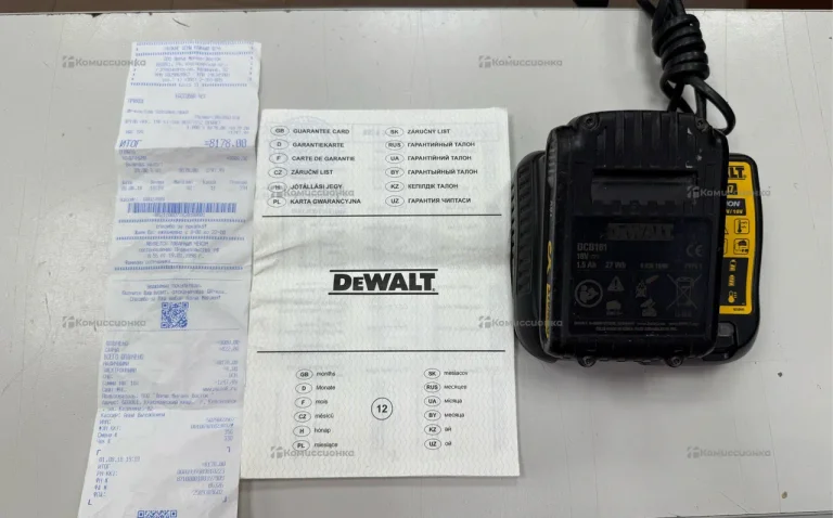 Шуруповерт Dewalt DCD 771 D2-KS