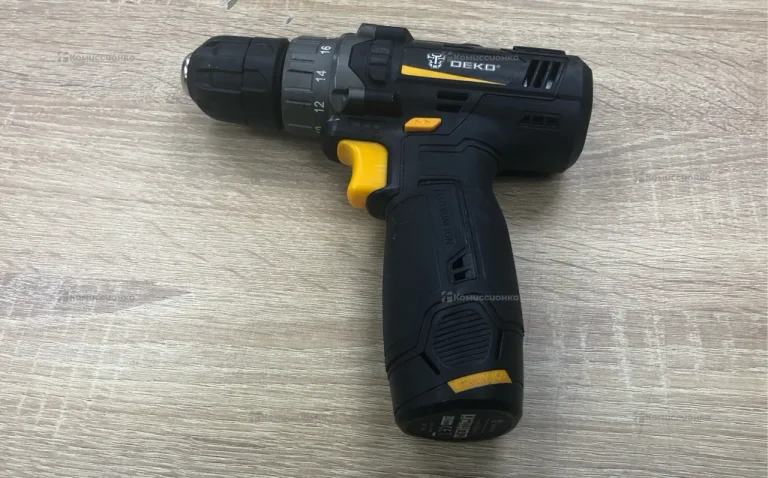 Аккумуляторный шуруповерт GCD12DU3