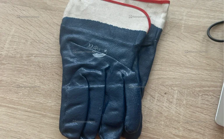 Краги сварочные синие