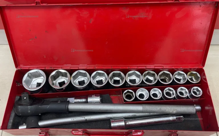 Набор шестигранных торцевых головок 3/4" 19-50мм 2