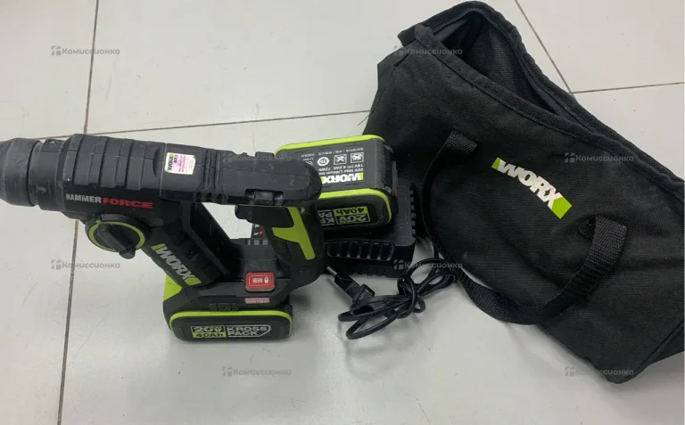 Аккумуляторный перфоратор Worx WU38OS.9