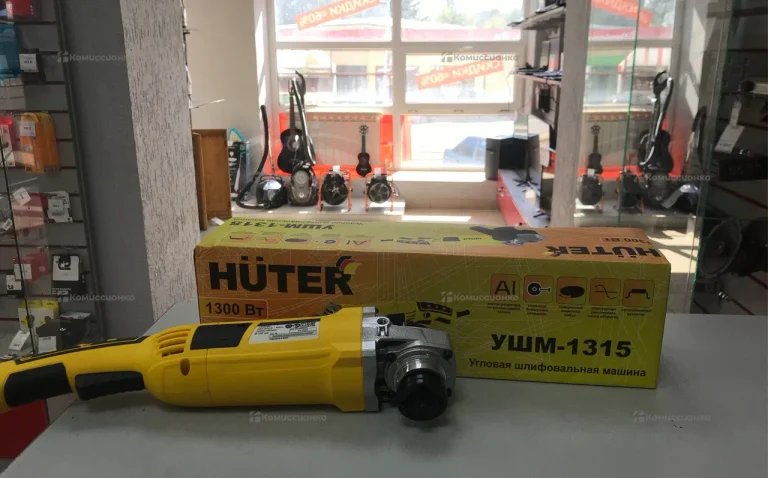 электронная шлифмашнка HUTER УШМ-1315