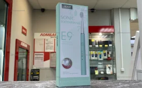 Электрическая зубная щетка Clean & Fresh SONIC, с 4 насадками, 5 режимов чистки зеленая