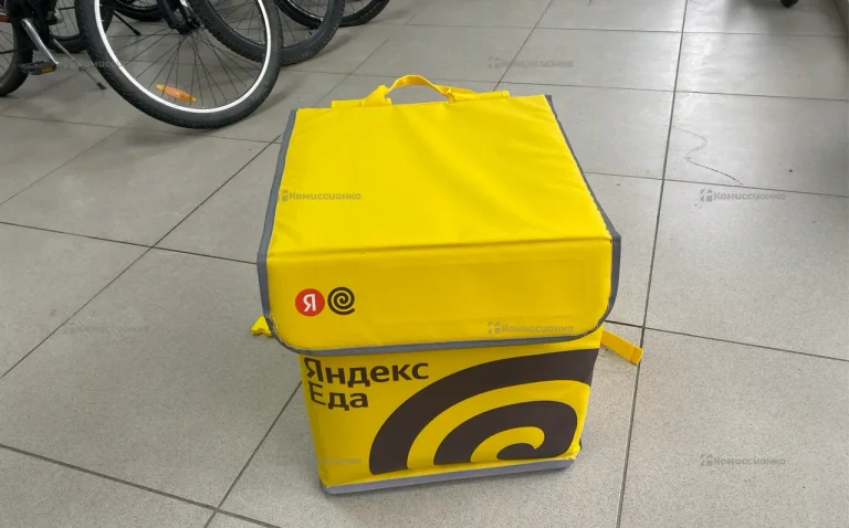 Термо сумка желтая