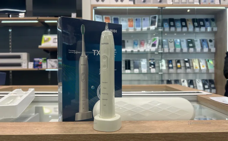 Ультразвуковая электрическая щетка BOMIDI TX5 с док станцией Global (белый)