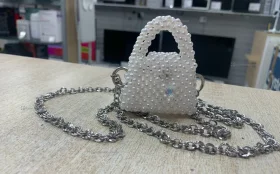 Купить Сумка ручной работы из жемчуга б/у , в Москва и область Цена:1500рублей